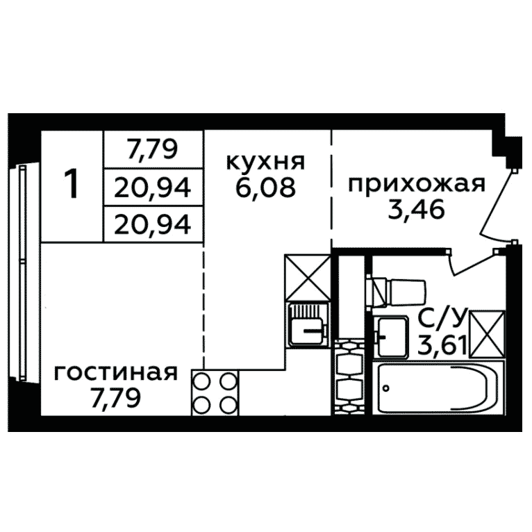 План квартиры