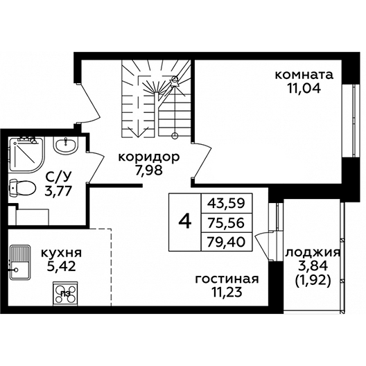 План квартиры