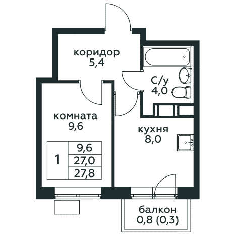 План квартиры