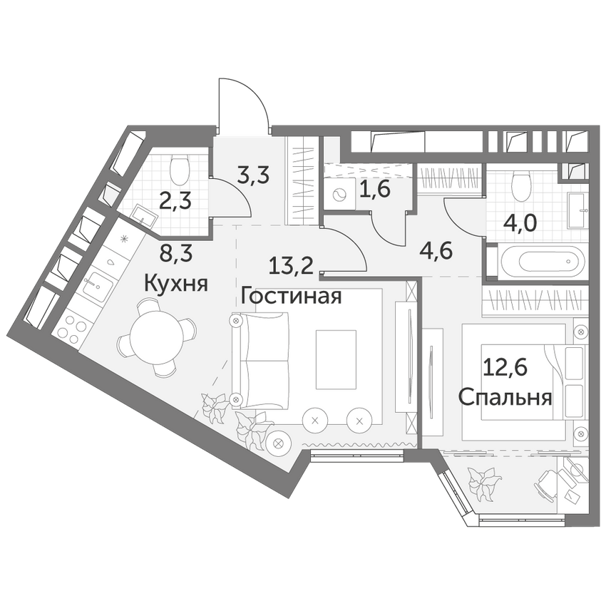 План квартиры