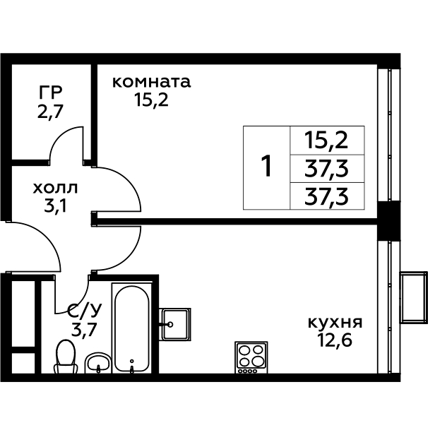 План квартиры