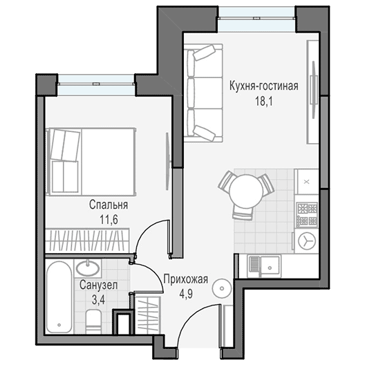 План квартиры