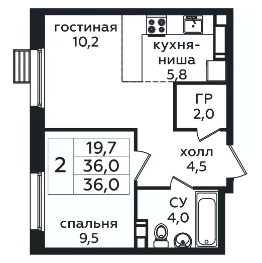 План квартиры