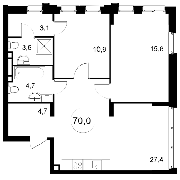 План квартиры