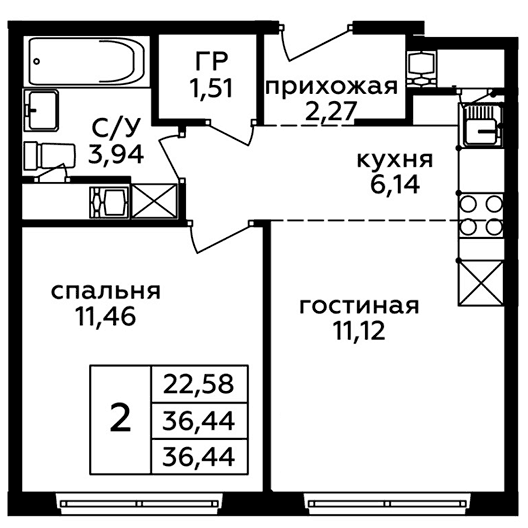 План квартиры
