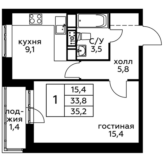План квартиры