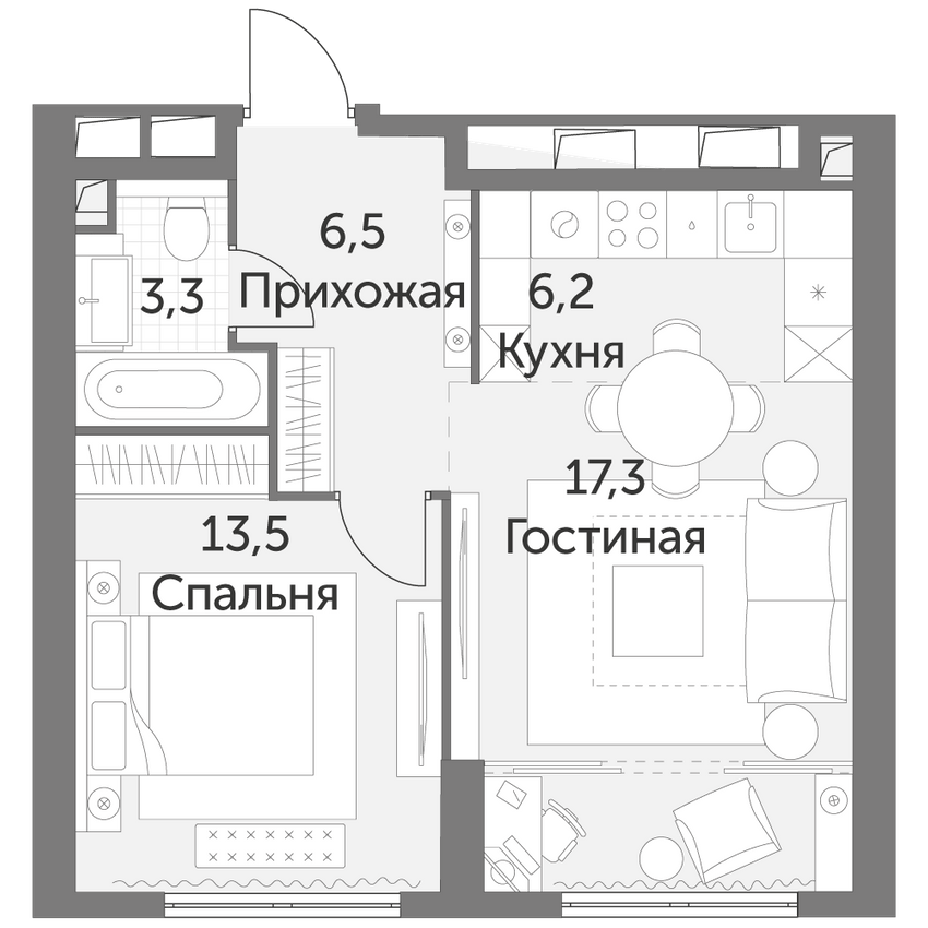 План квартиры