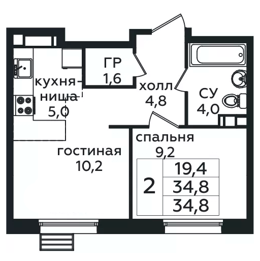 План квартиры