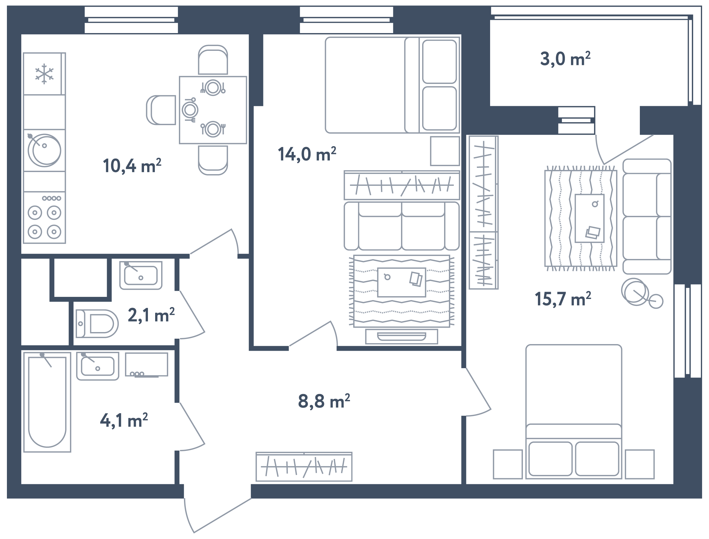 План квартиры