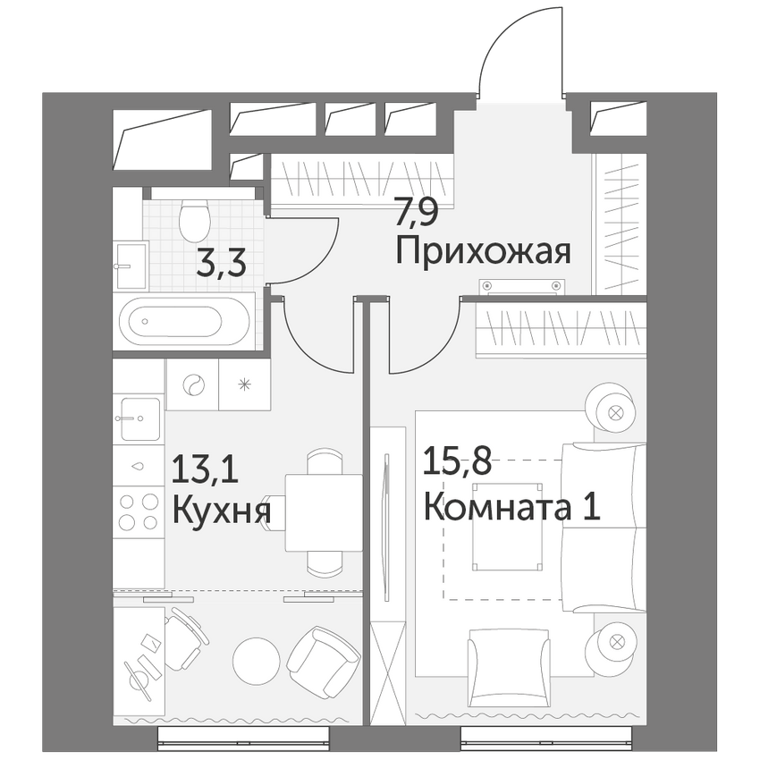 План квартиры