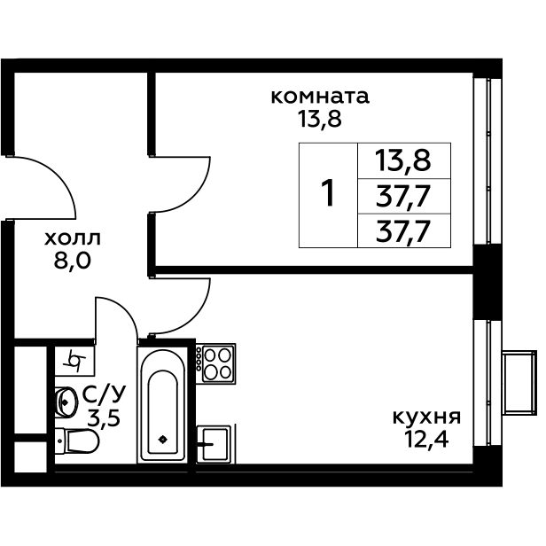 План квартиры