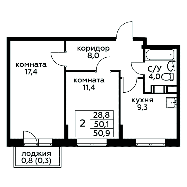 План квартиры