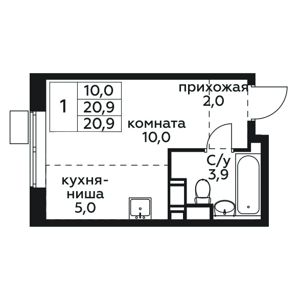 План квартиры