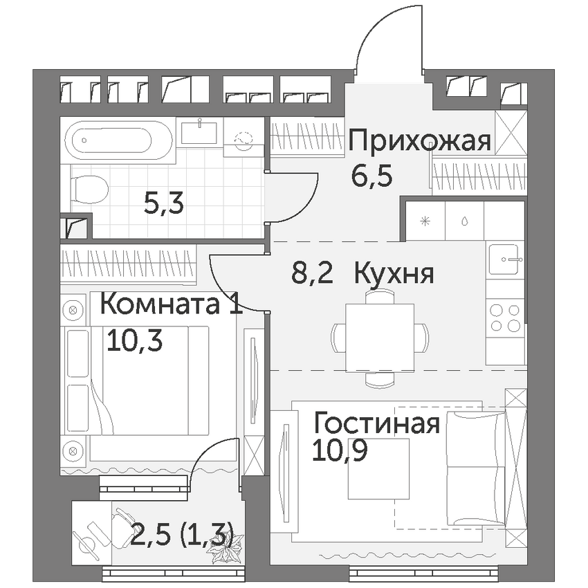 План квартиры