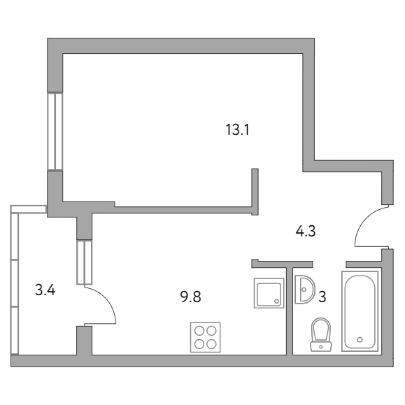 План квартиры
