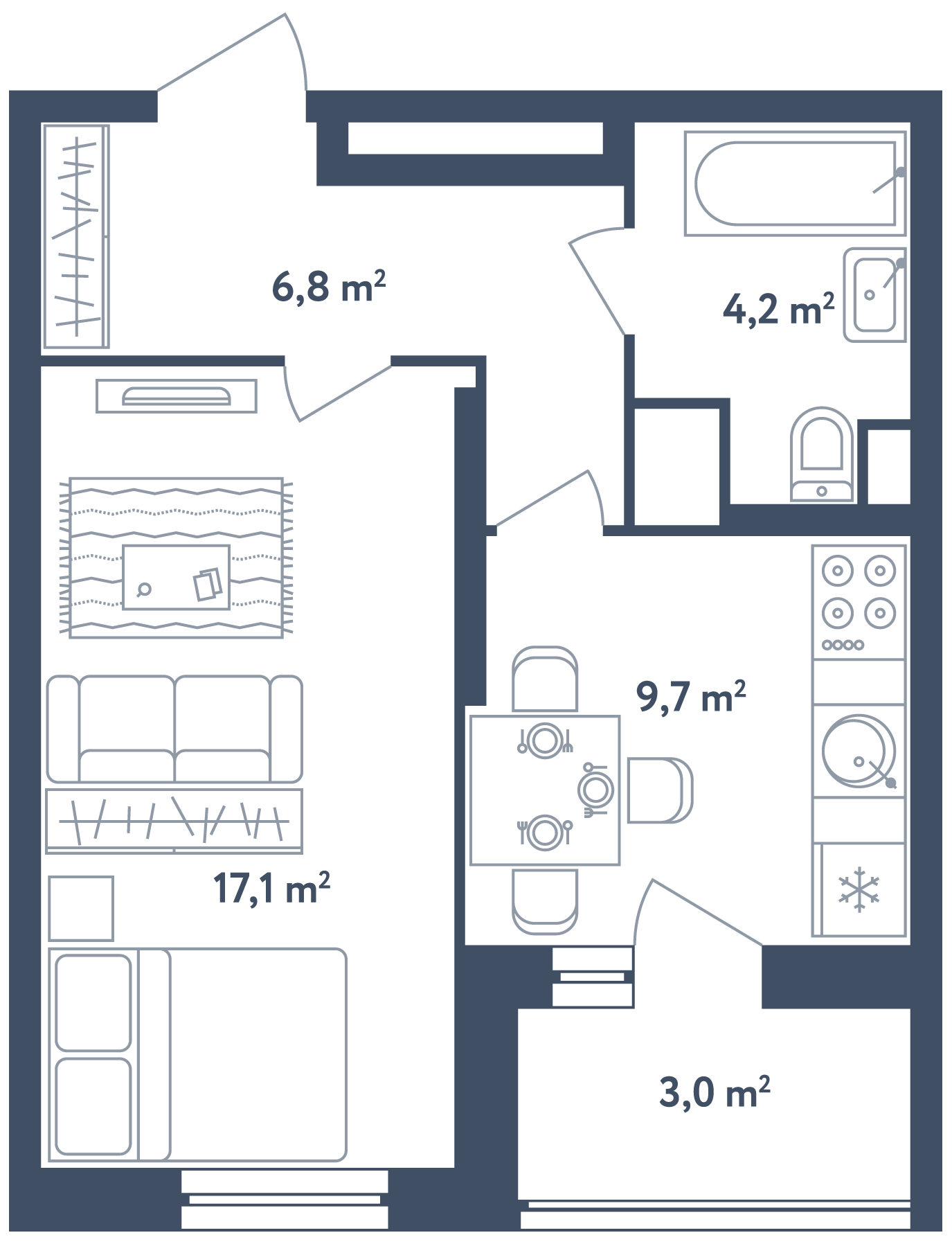 План квартиры