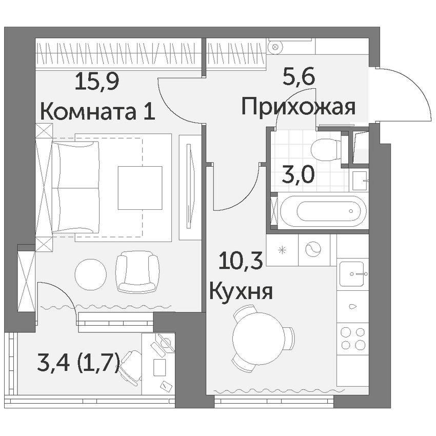 План квартиры