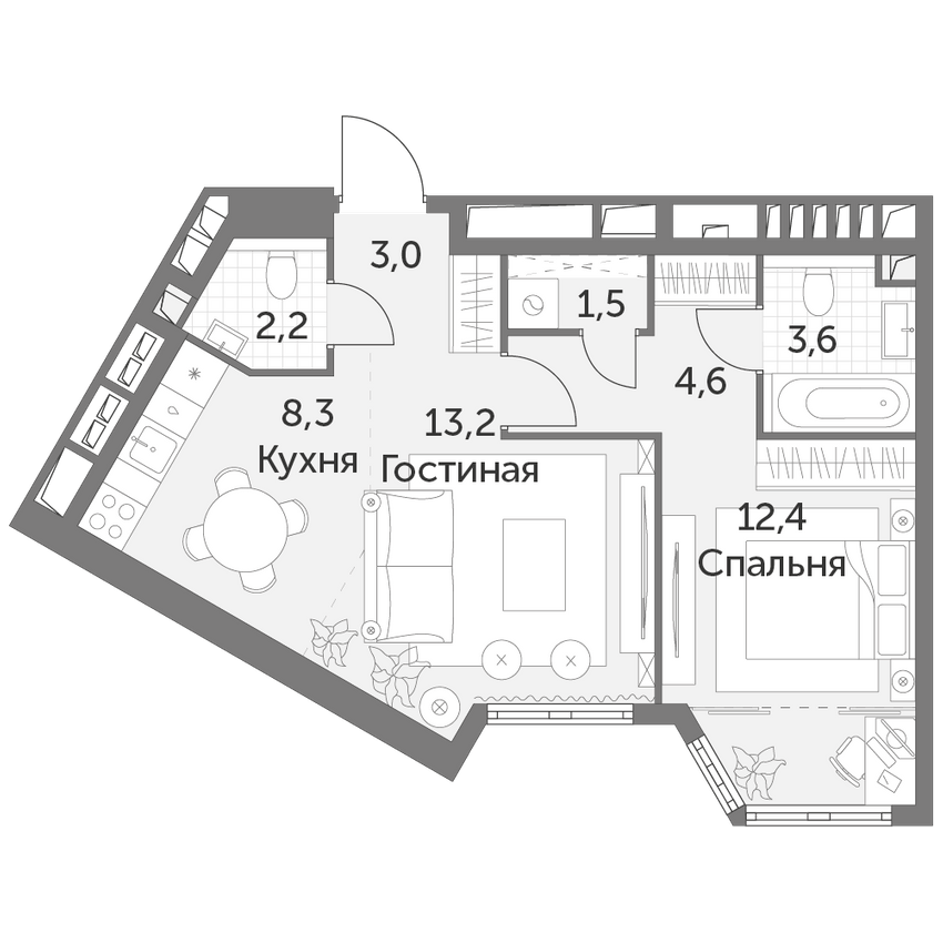 План квартиры