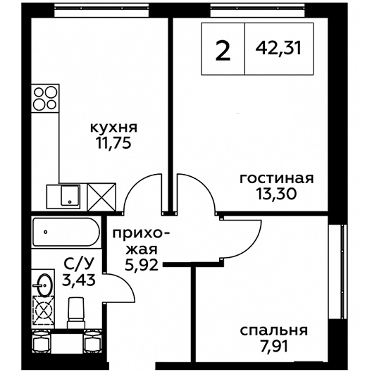 План квартиры