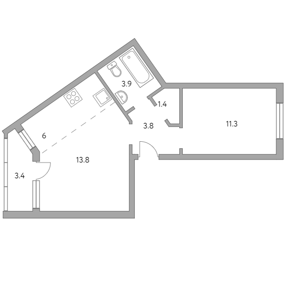 План квартиры
