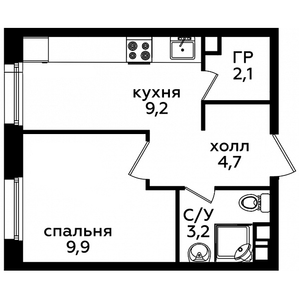 План квартиры