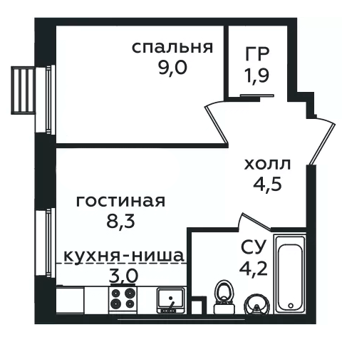 План квартиры
