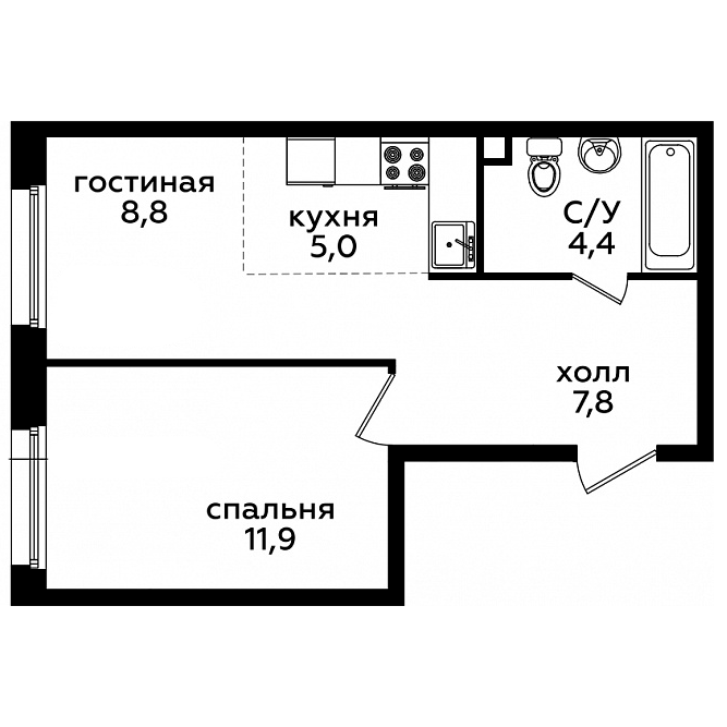 План квартиры