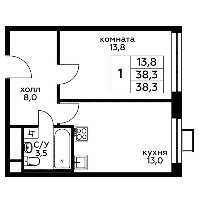 План квартиры